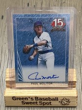 2025 Leaf 15th Anniversary Paul Molitor Auto 1/1 Milwaukee Brewers