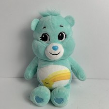 Care Bears 2021 Wish Bear Aqua Blue 10" Toy Plush