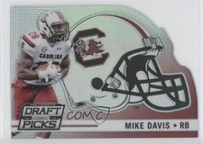 2015 Panini Prizm Collegiate Draft Picks Helmet Die-Cut Mike Davis #31 4k8