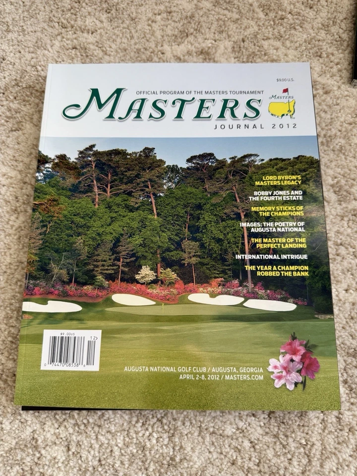 RARO Juego Completo de Diarios Masters (2010-2025) - Augusta National Golf Club Foto 4 de 4
