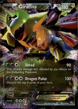 Giratina EX 92/124 Holo EX Rare Dragons Exalted Pokemon Damaged on eBay