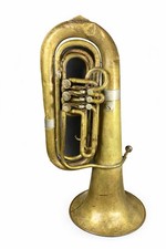 Antique Brass Tube Late 800 Primi 900 To Restore Height 95 cm