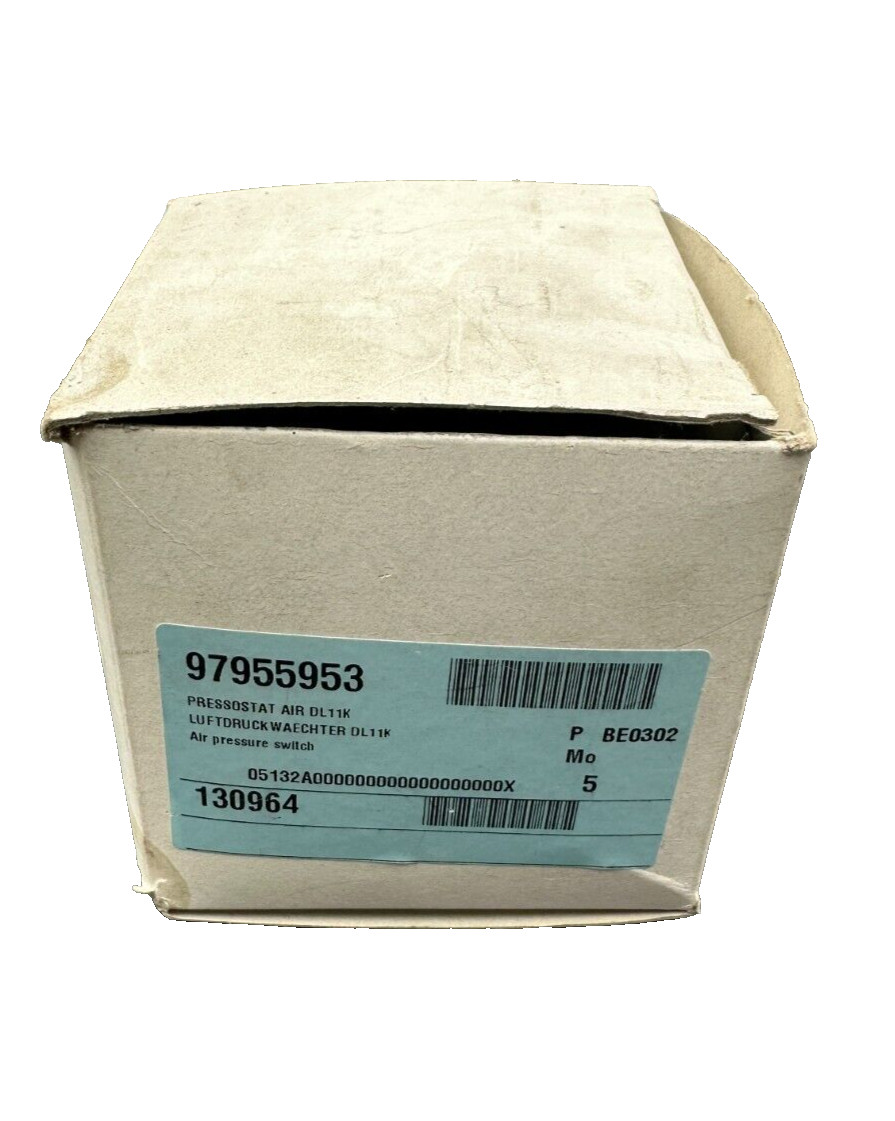 Pressostat air DL11K chaudière De Dietrich 300000787 pièce de rechange