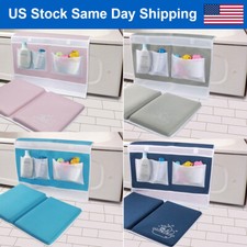 Baby Bath Kneeler Elbow Rest Kneeling Pad Bathtub Mat Toy Organizer Garden Work