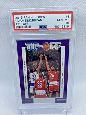 2019-20 Panini Hoops Tip-Off #6 Kobe Bryant & LeBron James Durant