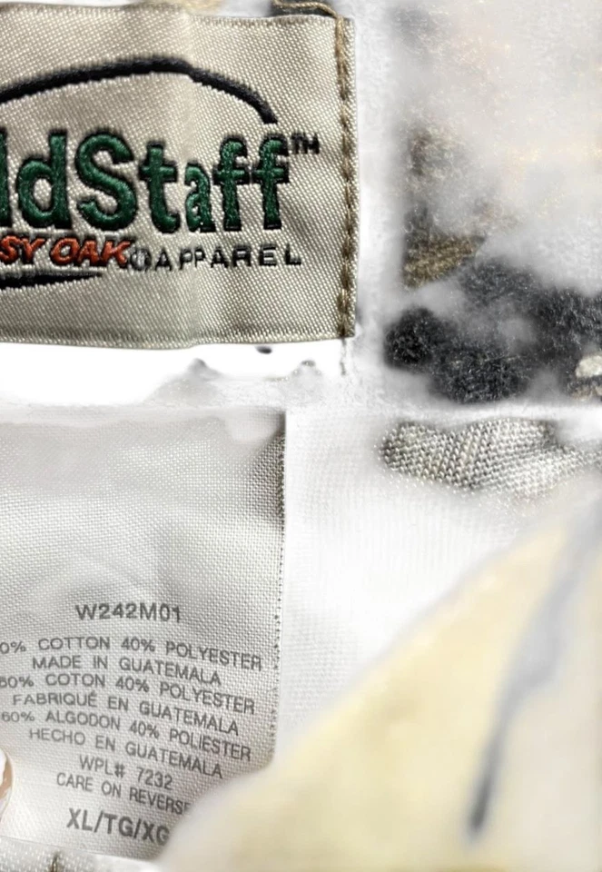 Mossy Oak Men's Real Tree Camo Field Straight Pants (Sizel: XL) - Image 3 of 3