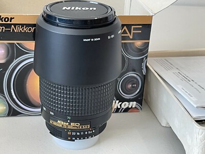AF Zoom Nikkor 70-300mm f/4-5.6D ED Telephoto Auto Focus Lens