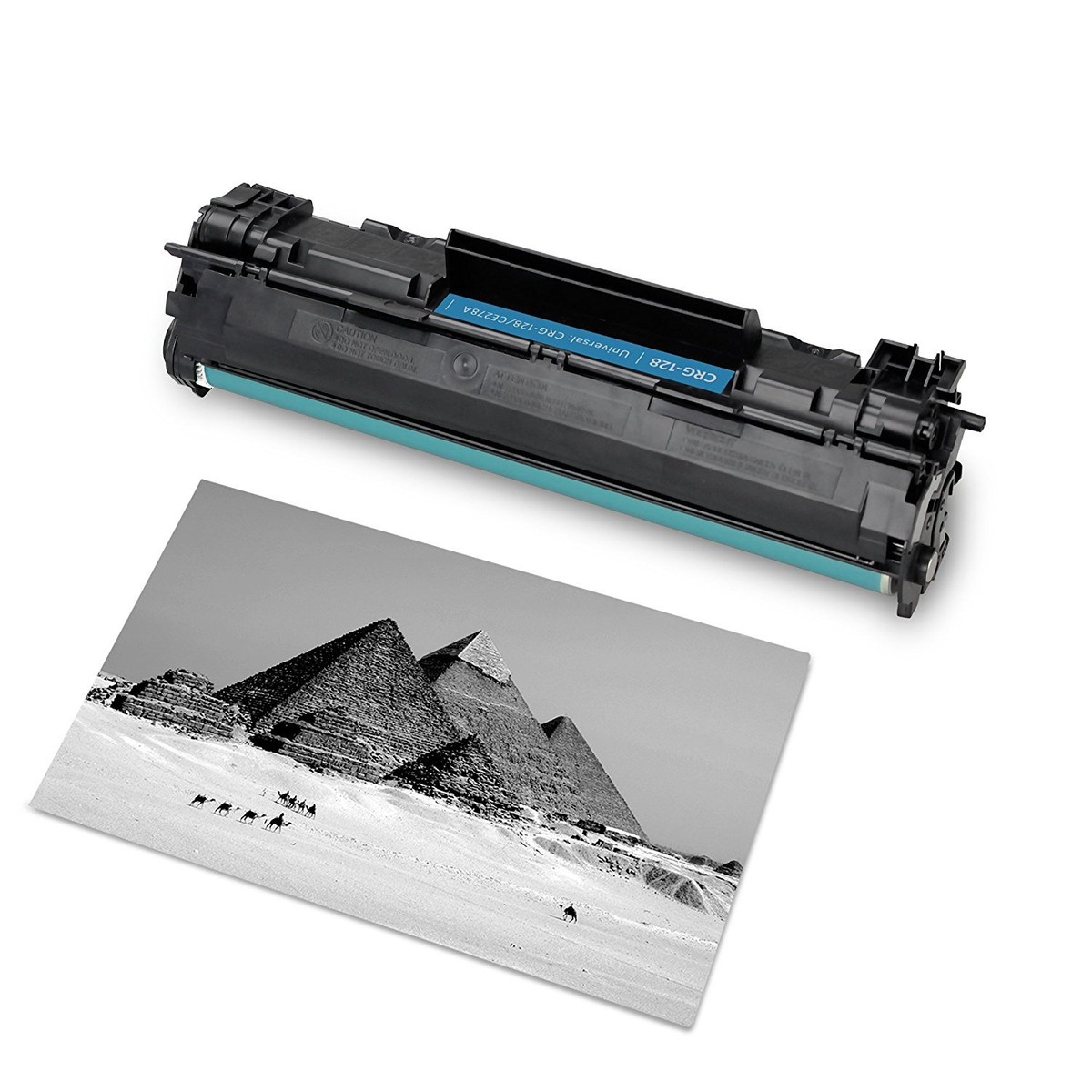 Cartuccia Toner Compatibile CRG128 2PK Per Stampanti Canon - Foto 8