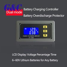 DC6-60V Solar Battery Charger Controller Module Discharge Control