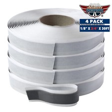 Leisure Coachworks 4PK Butyl Seal Tape RV Putty Rubber Sealant 1/8" x3/4" x 30FT