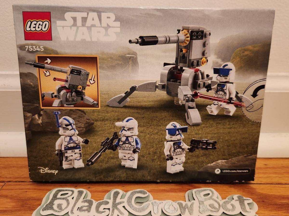 LEGO STAR WARS 501st CLONE TROOPERS BATTLE PACK 75345 CLONE WARS