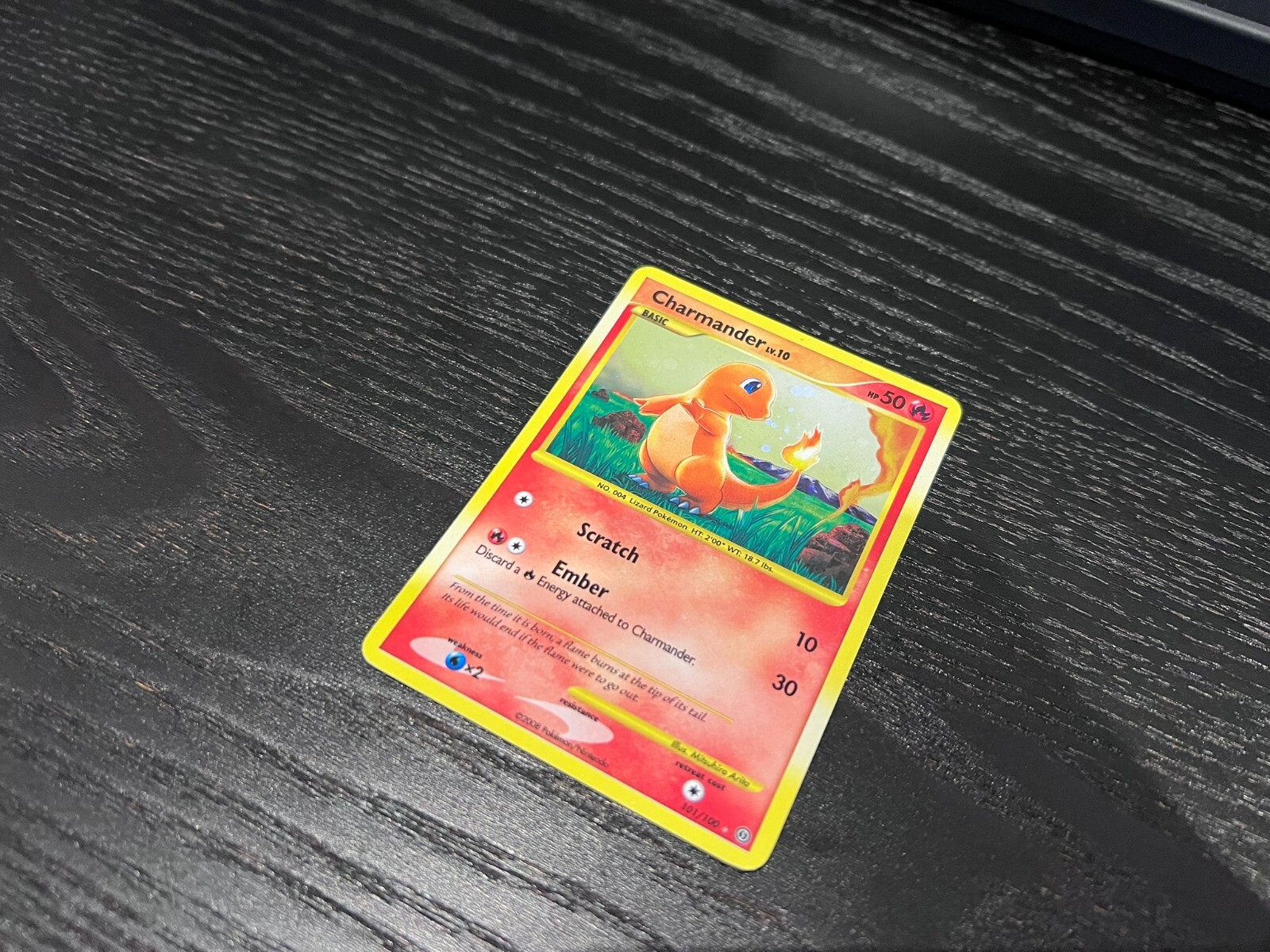 Pokémon TCG Charmander 101/100 English Secret Rare Stormfront 2008 LP