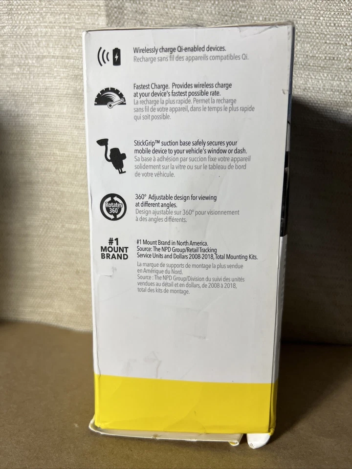 *SCOSCHE STUCKUP QI CHARGING UNIVERSAL WINDOW/DASH MOUNT WIRELESS - Image 2 of 4