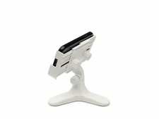 WeatherTech DeskFone Two View Adjustable Flat Surface Cell Phone Holder - White