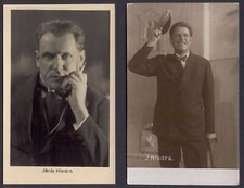 Latvia J71 Postcards pre 1940 Janis Niedra Writer (2 pcs)