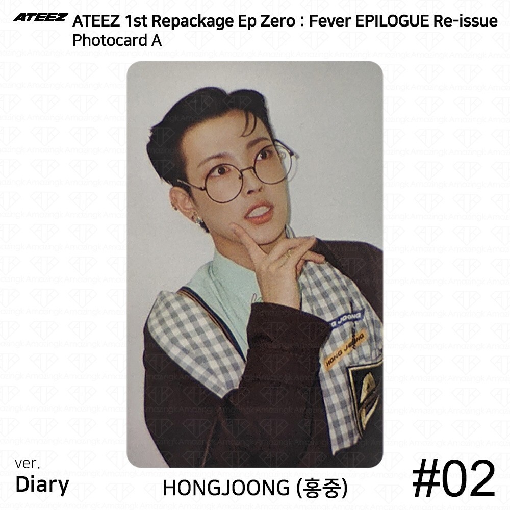 ATEEZ 1st Repackage EP Zero : Fever Epilogue Figure ver Re-issue