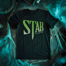 STAB Scream Movie Inspired Tee 1996 wes craven scary movie unisex T-Shirt