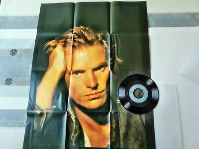Sting - Fragile/ Frágil 7'' Vinyl Germany POSTER COVER