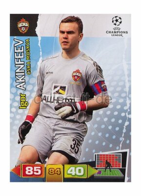 Panini Adrenalyn XL Champions League 11/12 - 95 - Igor Akinfeev