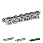 6 x Roller Saddles for Tune-O-Matic Guitar Bridge