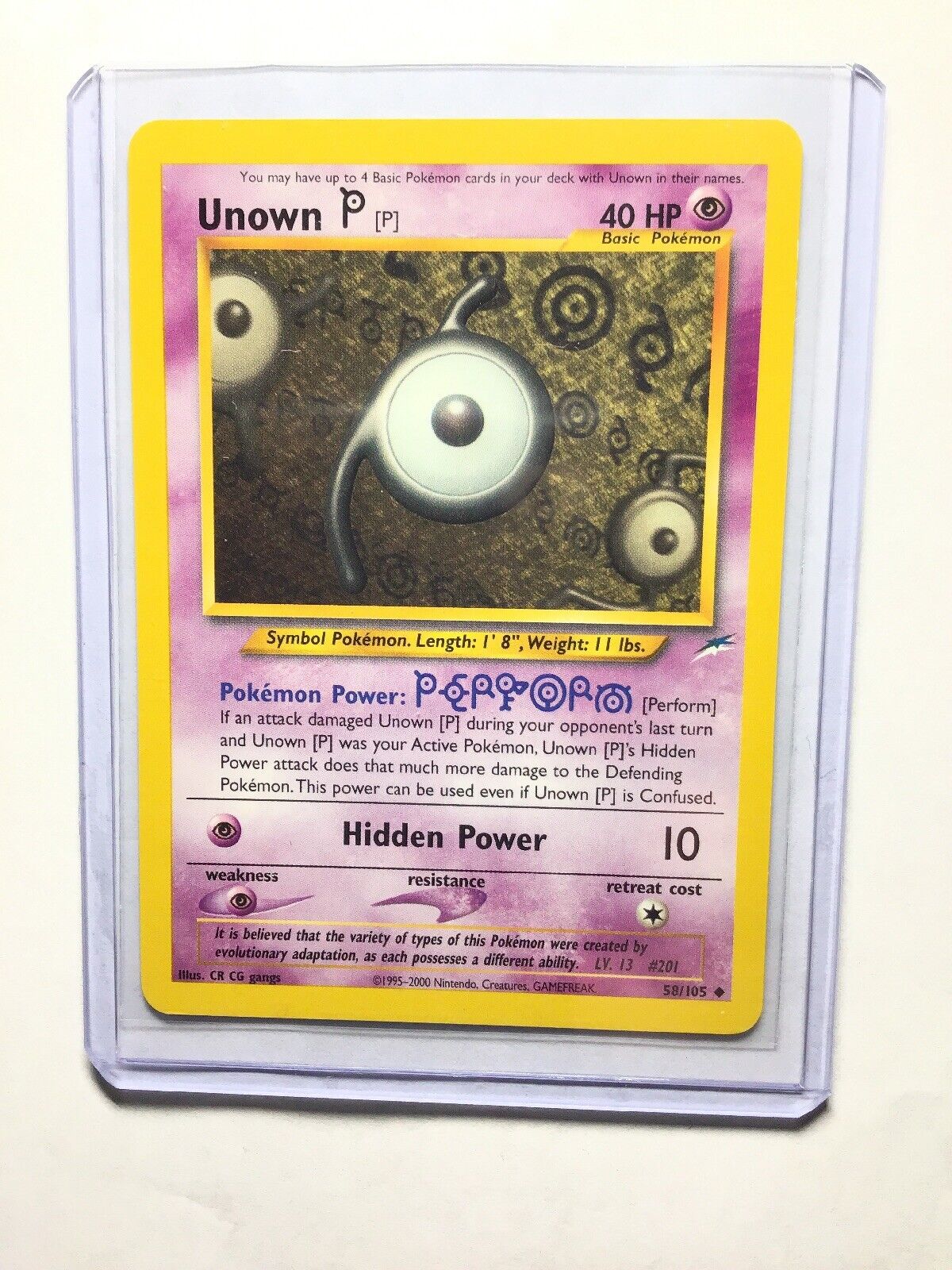 Unown H (Neo Destiny 28) - Bulbapedia, the community-driven