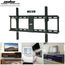 Low Profile Tilt TV Wall Mount Bracket for Most 32-85inch LED LCD Vesa 800x400mm