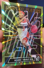 2019-2020 Donruss Wizards Bradley Beal Complete Players Yellow Holo Laser /25📈