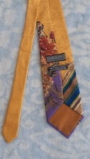 Vintage Paolo da Ponte 100 Silk Tie