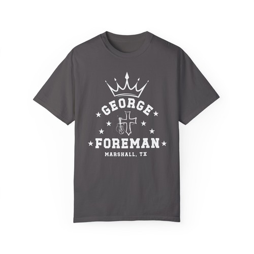 George Foreman T-Shirt Heavyweight Boxing Champion Unisex Sports Tees Gifts Dad - Picture 14 of 21