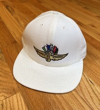 Vintage Indianapolis Motor Speedway Racing Pro Fit SnapBack Cap Hat USA Indy