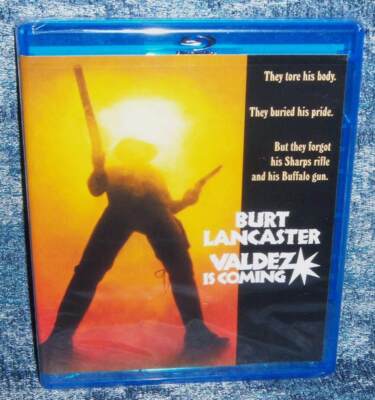 NEW RARE OOP KINO BURT LANCASTER VALDEZ IS COMING WESTERN MOVIE BLU RAY 1971