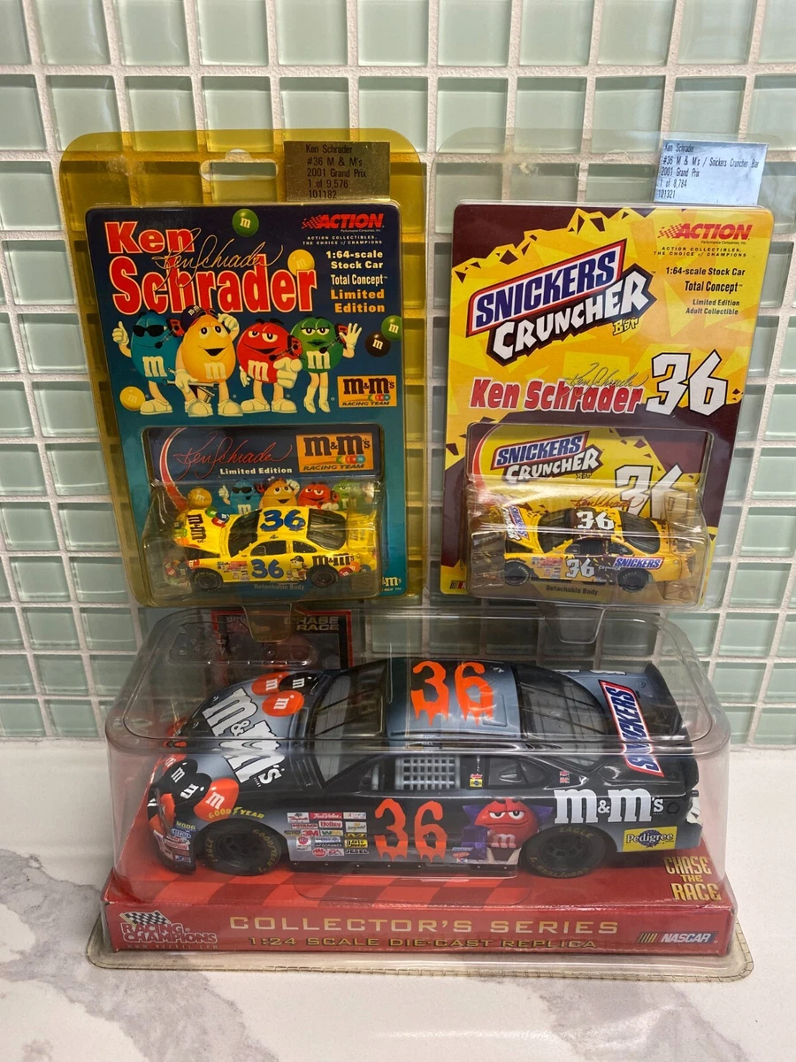 1/24 Action Elite Ken Schrader 2000 M&M's Halloween Elite & 1