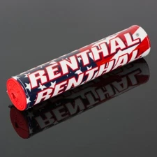 Renthal USA Flag 10" Crossbar Bar Pad for 7/8" Handlebar Red Foam Limited NEW