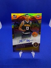 2020-21 Panini Donruss Signature Series RJ Hampton #SG-RJH Rookie Auto RC