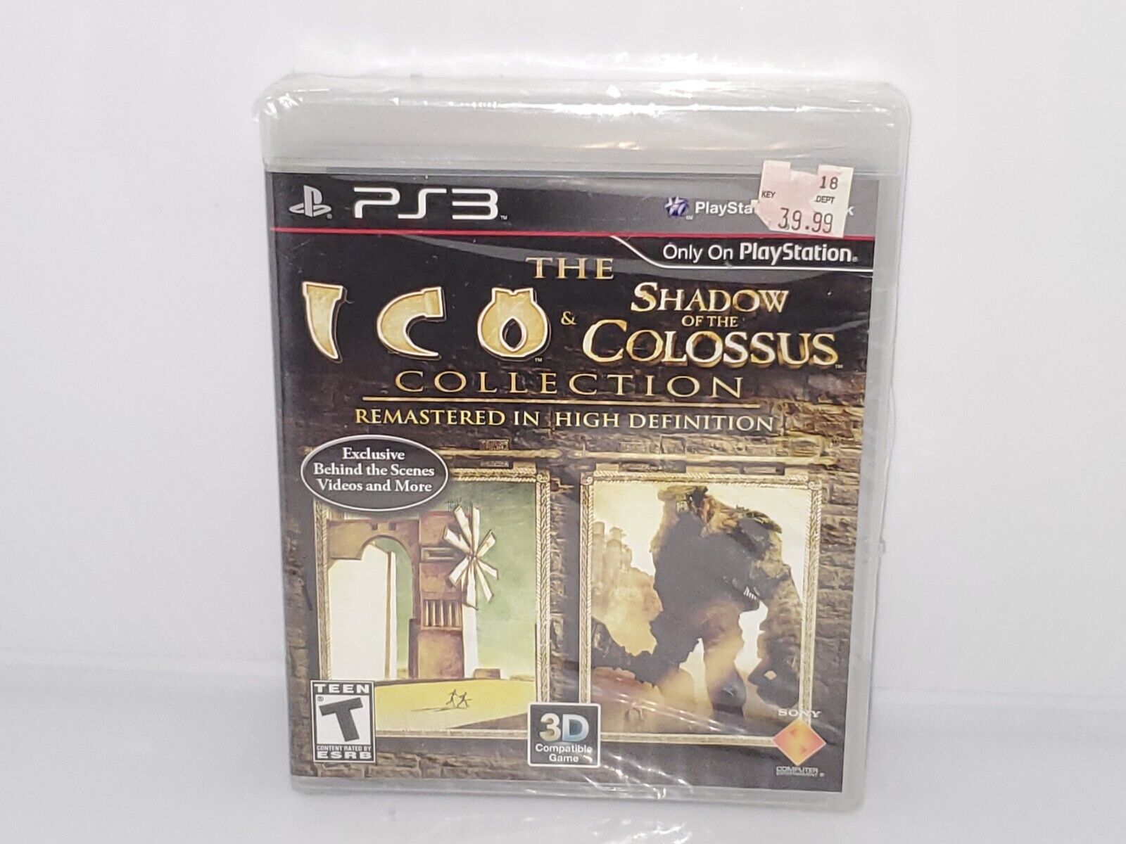 Ico & Shadow of the Colossus (Classics HD) PS3 Game USED