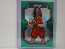 2022 Panini Prizm WNBA Alysha Clark - Green #79 Washington Mystics