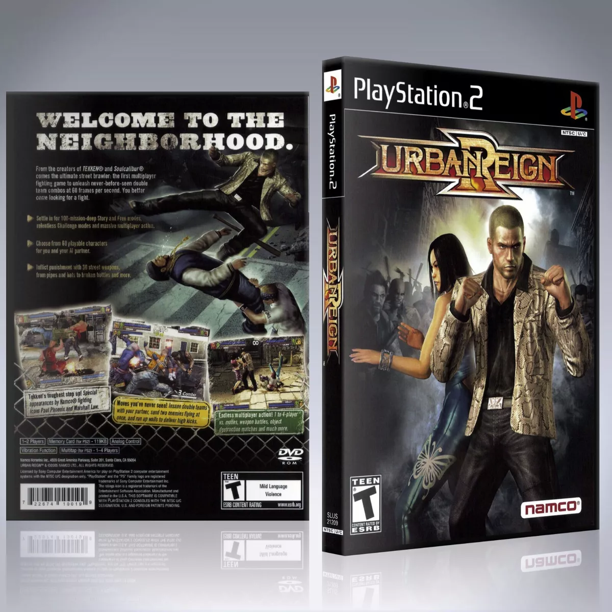 Urban Reign PS2 - 4 Player Battle 