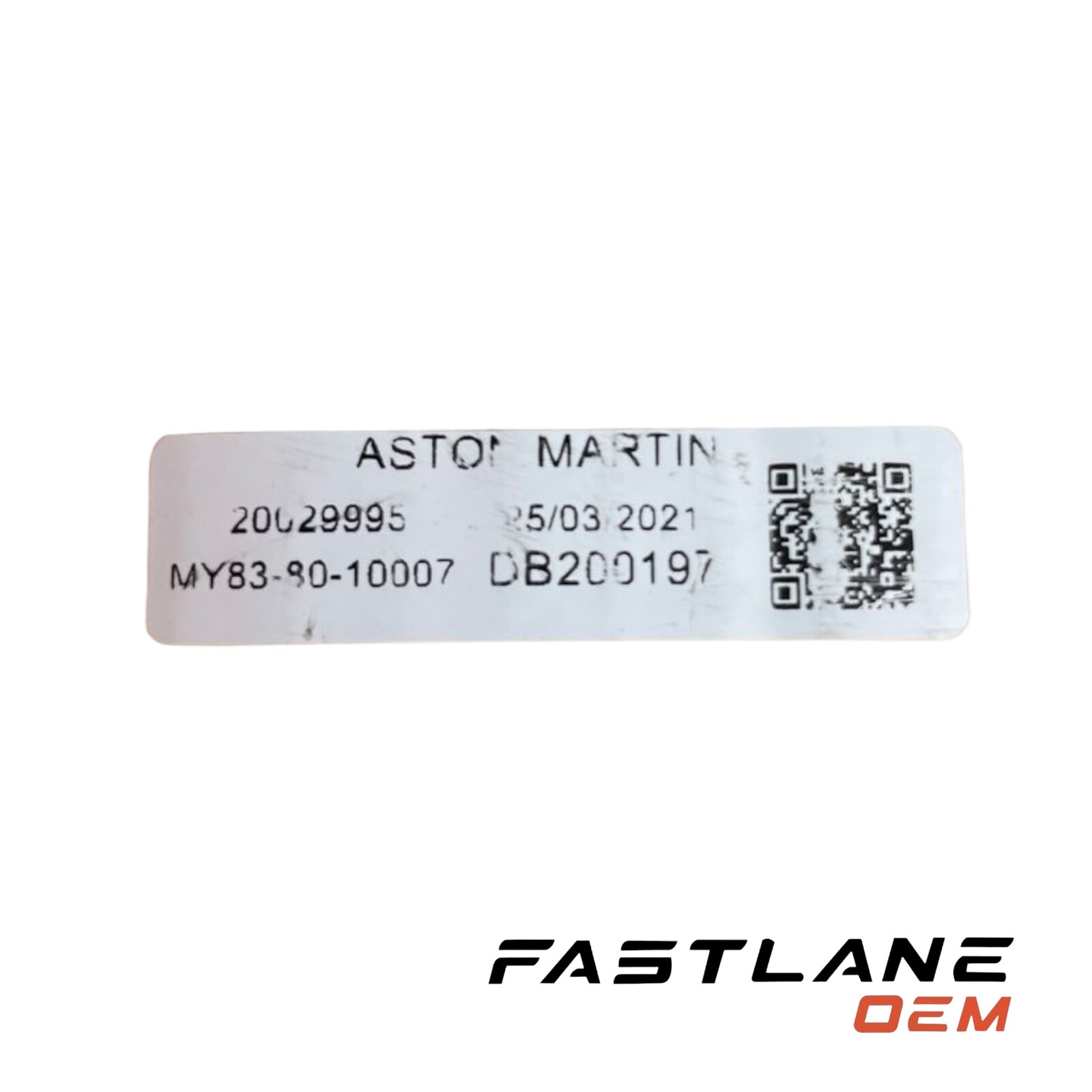 2020-2023 ASTON MARTIN DBX FRONT LEFT TREAD PLATE NEW OEM MY83-80-10007