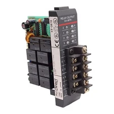PLC Direct D3-08TR Direct Logic Relay Output Module, 8-Point, 5-265VAC/5-30VDC