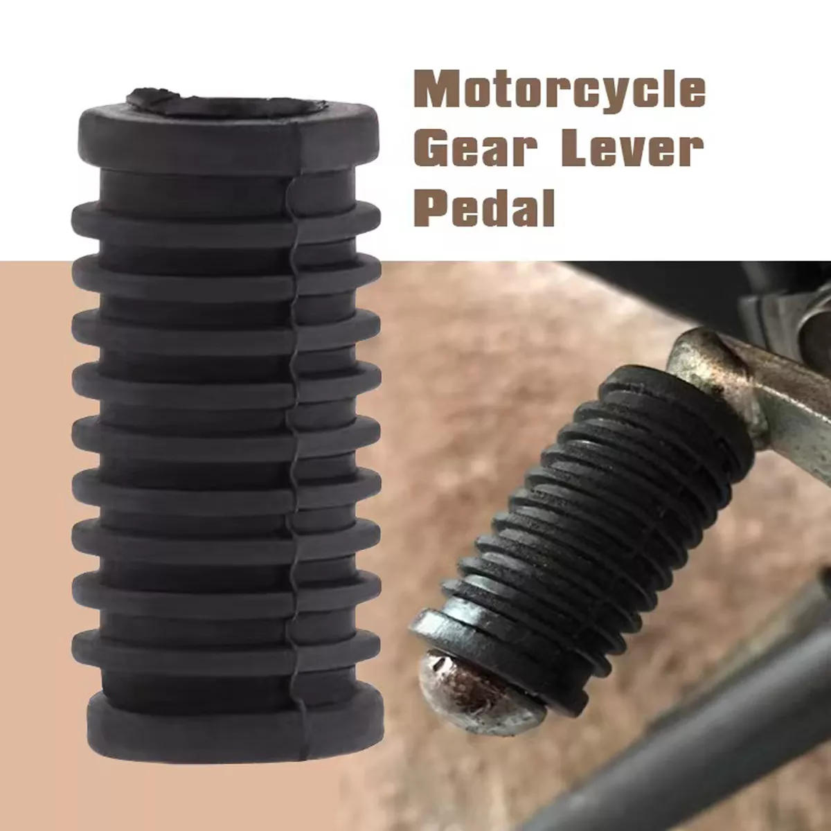 1 PCS Gear Shifter Lever Shift Pedal Kick Foot Pegs Cover Pad