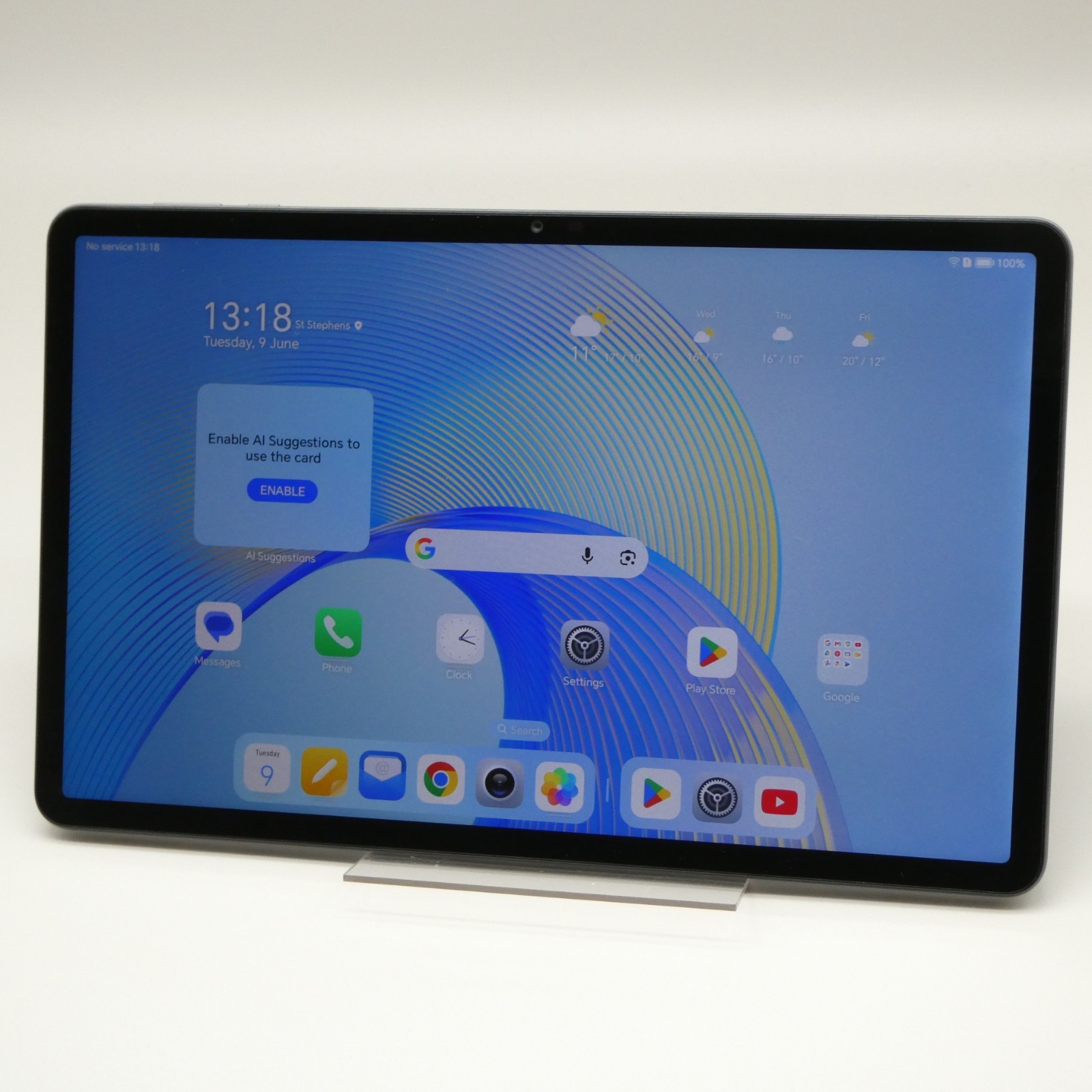 Honor Pad x9 11.5 "" 128GB Tablet (WiFi/4G) 4GB RAM Android 13 ELN-L09 Grey