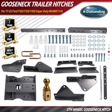 5th Wheel Gooseneck Hitch For 2017-2022 Ford F250 F350 F450 Super Duty #GNRK1116