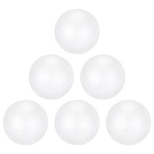Foam Balls Round 2.76 Inch Polystyrene Spheres Balls for Party Decoration 10Pcs