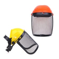 Face Mask Shield & Mesh Safety Visor Use With Chainsaws, Brushcutters, Strimmers