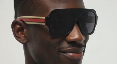 Gafas de Sol Para Hombres Lentes de Moda Disenador Cuadrado Grande Sunglasses