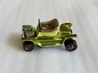 Hot Wheels Redline Custom Hot Heap Lime Original 1968 US