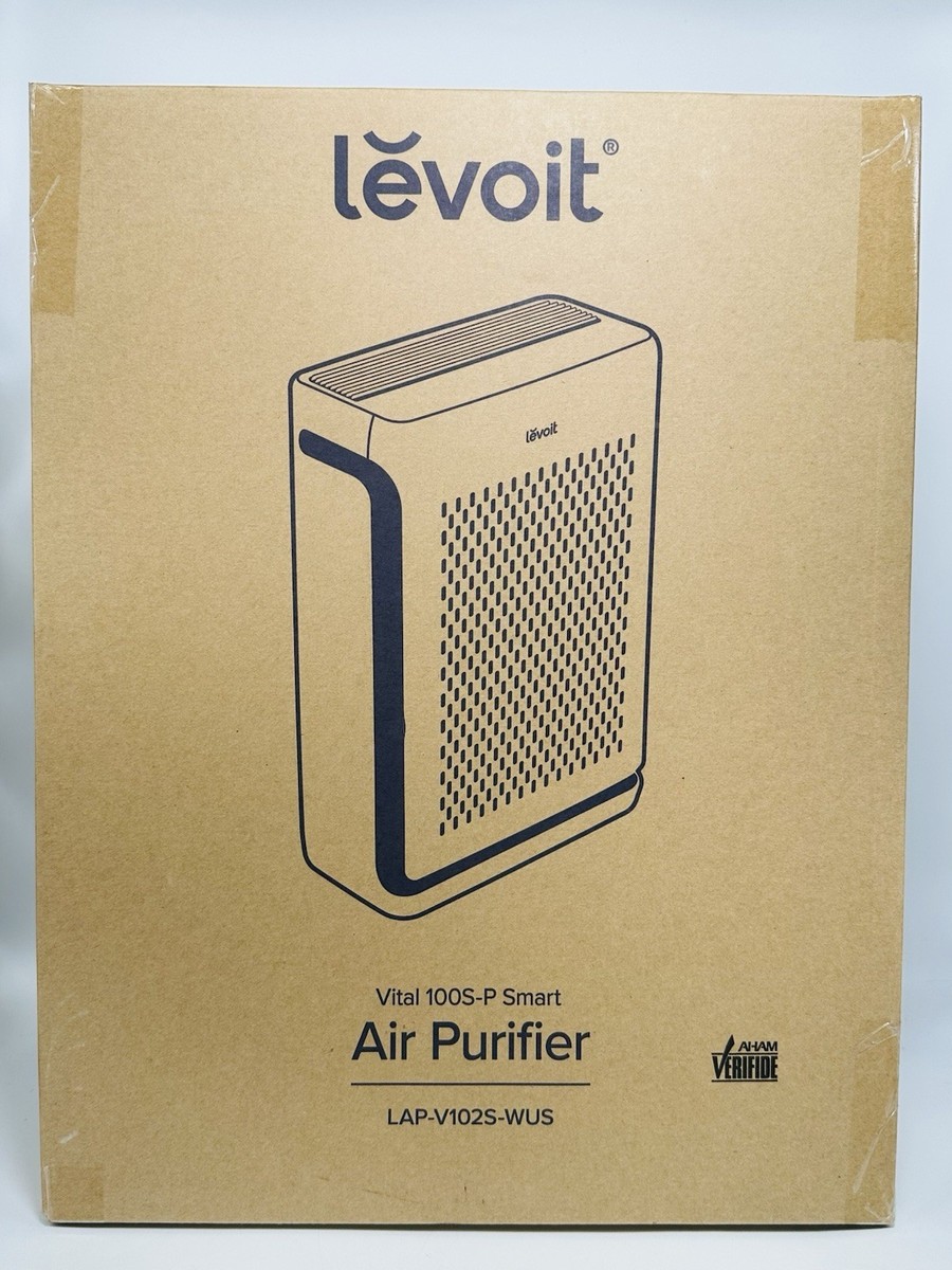 空気清浄機・イオン発生器 levoit Vital 100S Smart LAP-V102S-WJP Levoit Vital 100S-P Air Purifier LAP-V102S-WUS WiFi HEPA White for
