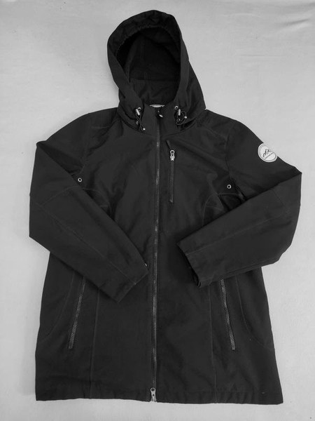 Women PEAK Jacket Black Polyester 36 / S / 44