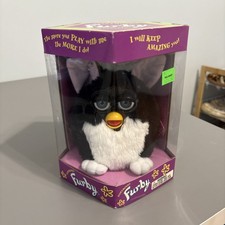 Original Tuxedo Furby 1998 70-800 New In Box, Limited Ed, Vintage, Blue Eyes