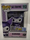 Funko POP Metallic Kuromi SDCC 2025 exclusive Official Sticker Sanrio #113